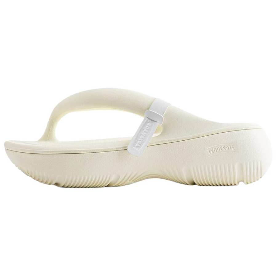 TAW&TOE Abrasion Resistant Flip Flops Unisex Beige