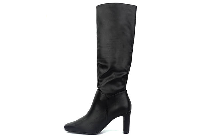 RANDA Pu Knee high Boots Women's Black