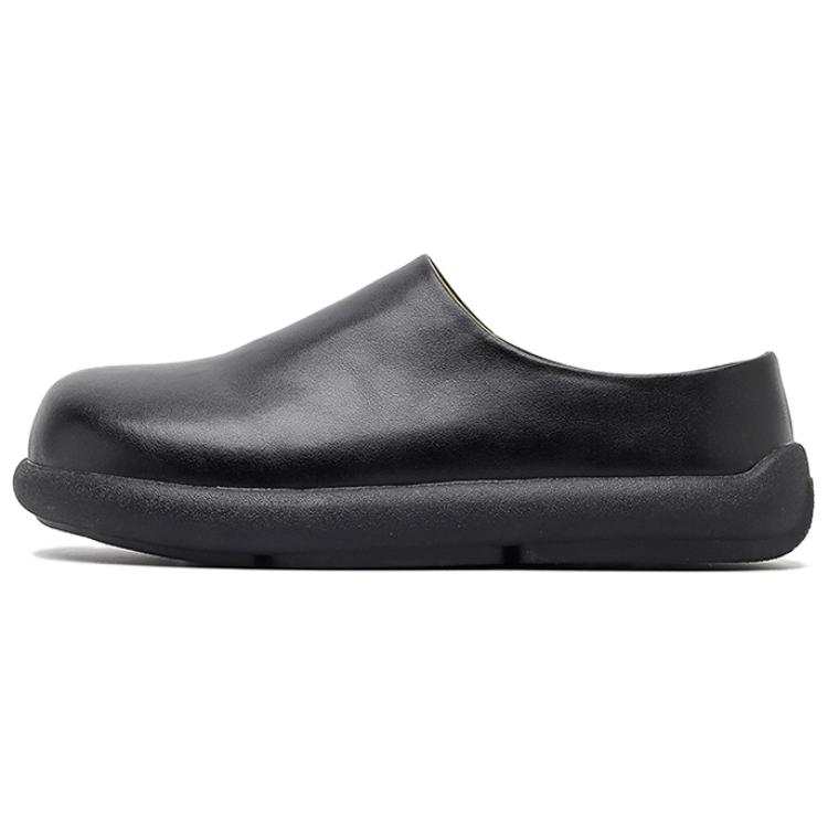 ABCYLM Abrasion Resistant Abrasion Resistant Closed Toe Slippers Men's Black