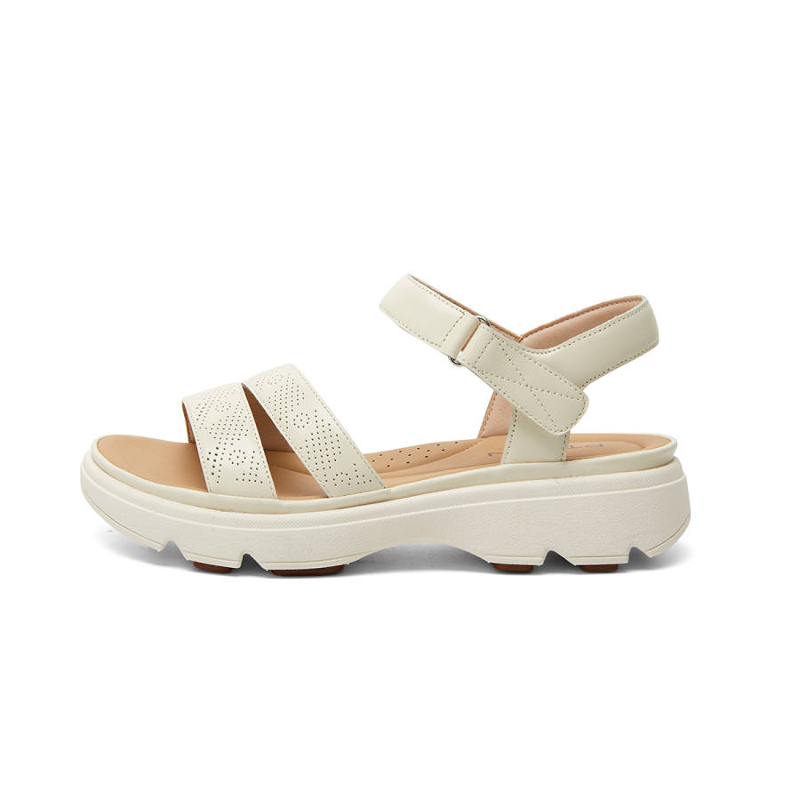 PT'SON Sheepskin One Strap Sandals Women's