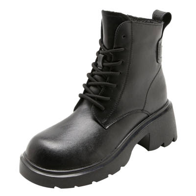 WESTLINK Combat Boots Women's Brown