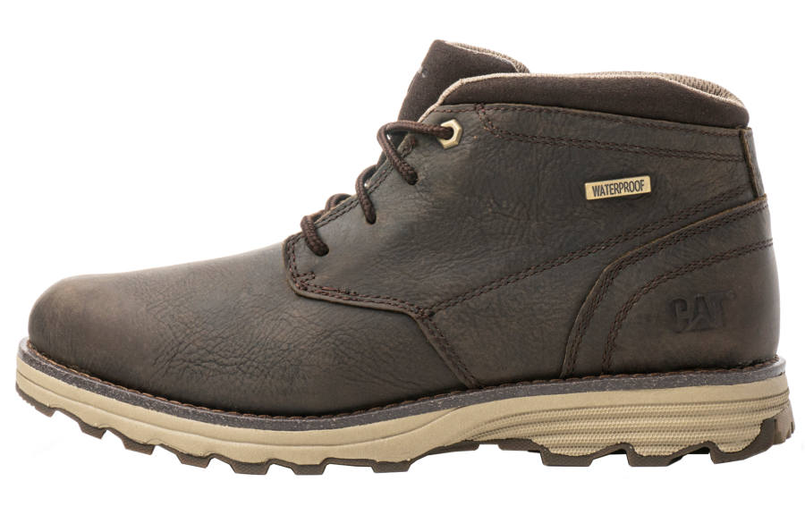 CAT CAT Combat Boots Men's Dark Umber