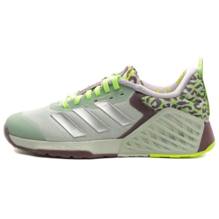Adidas Adidas Dropset 3 Gfx Linen Green Silver Metallic Lucid Lemon Women's