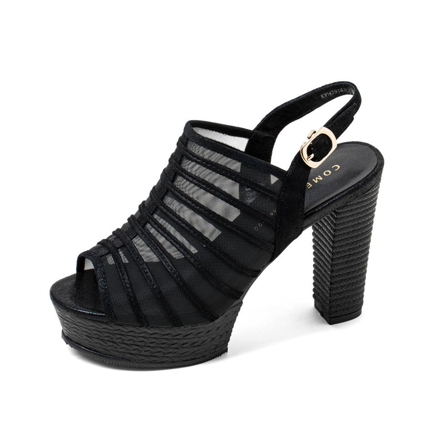 COMELY COMELY One Strap Sandals 10.5cm Women's