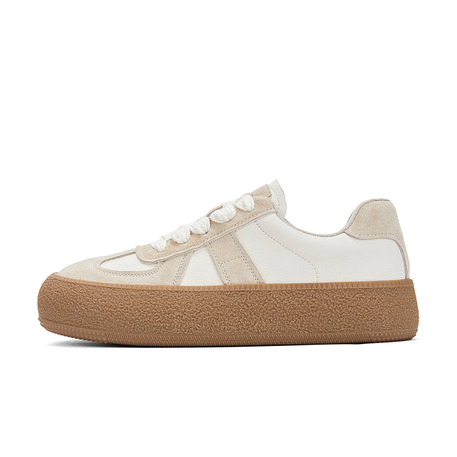 KEKAFU Artificial Leather Low top Skateboard Shoes Women's
