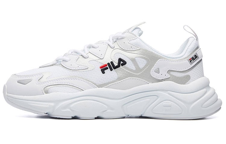 FILA Mars Mesh, Textile Abrasion Resistant Breathable Abrasion Resistant Breathable Low top Casual Shoes Men's White
