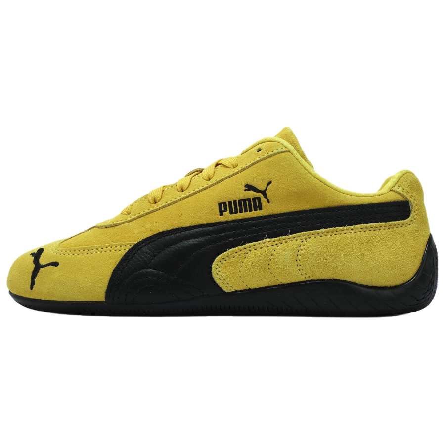 PUMA Speedcat Abrasion Resistant Low top Casual Shoes Unisex Yellow Black