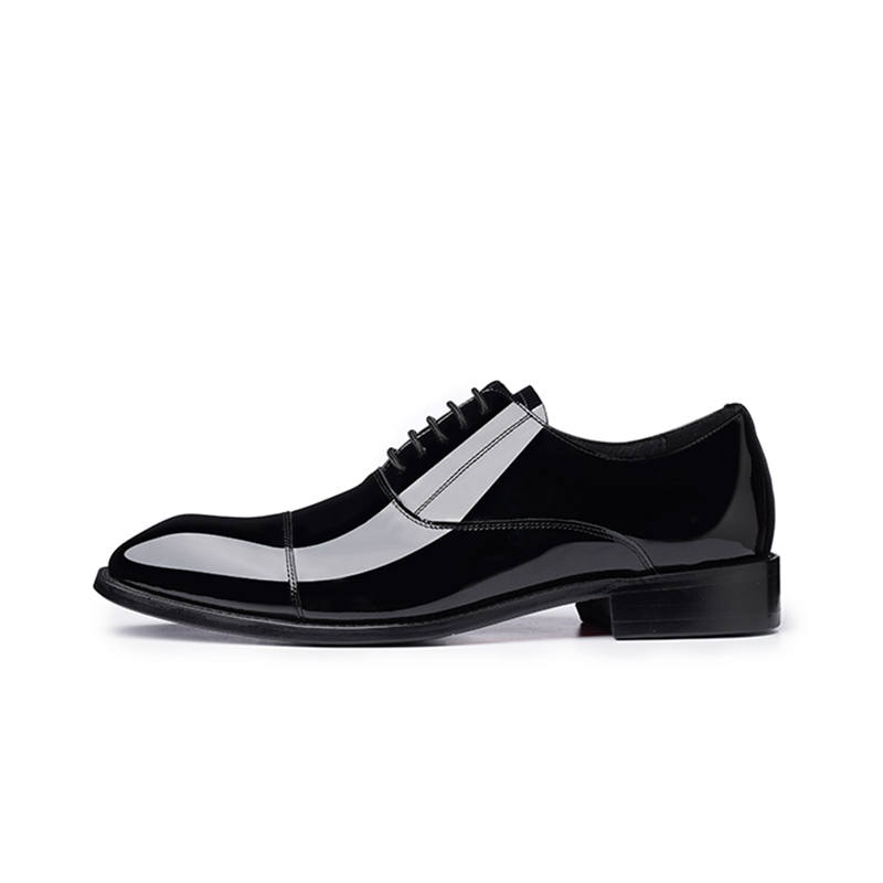 LAORENTOU Dress Shoes Men's Low Top Black/Blue