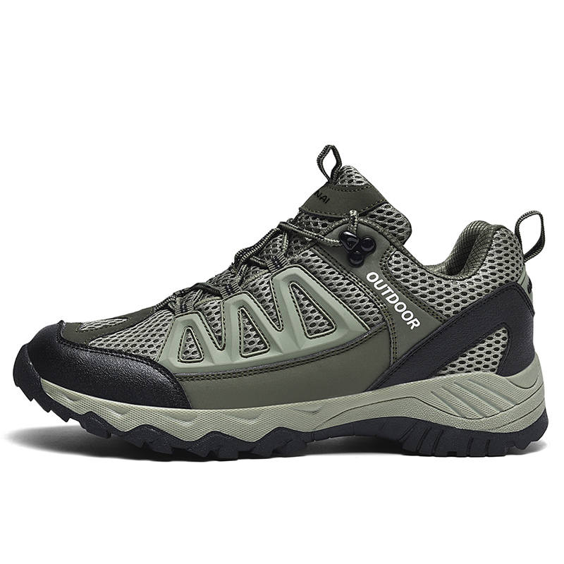 WENNAI Mesh Casual Shoes Men's Green