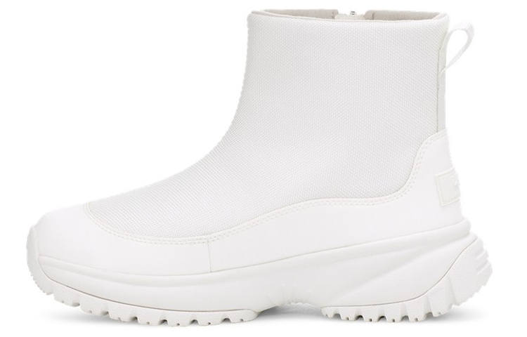 UGG UGG Yose Zip Fleece Lined Snow Boots White Women's