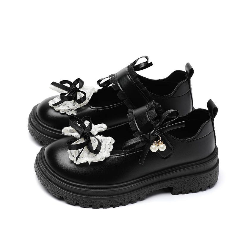 OLDDESIRE Chunky Heel Mary Jane Shoes Women's Black