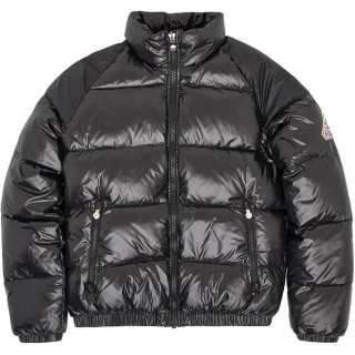 PYRENEX Down Jackets Unisex Black Stand Collar Moderate
