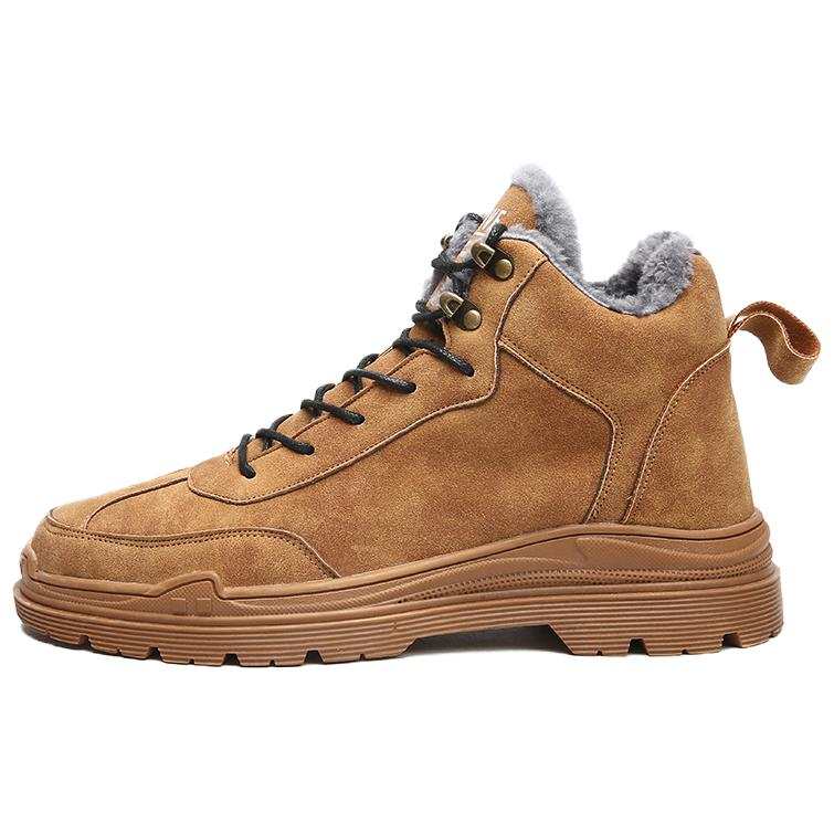 PLAY COBBLER Leather Short Combat Boots Unisex