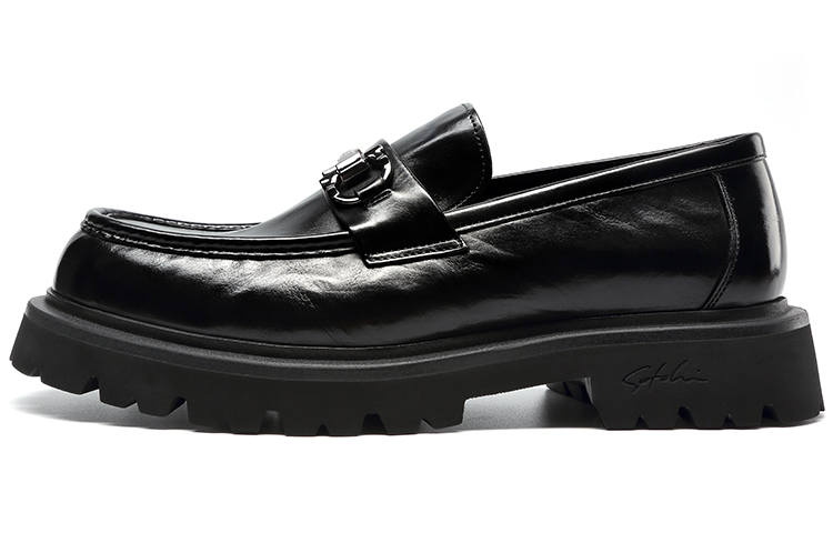Satchi Satchi Loafers 4.5cm Men's Black