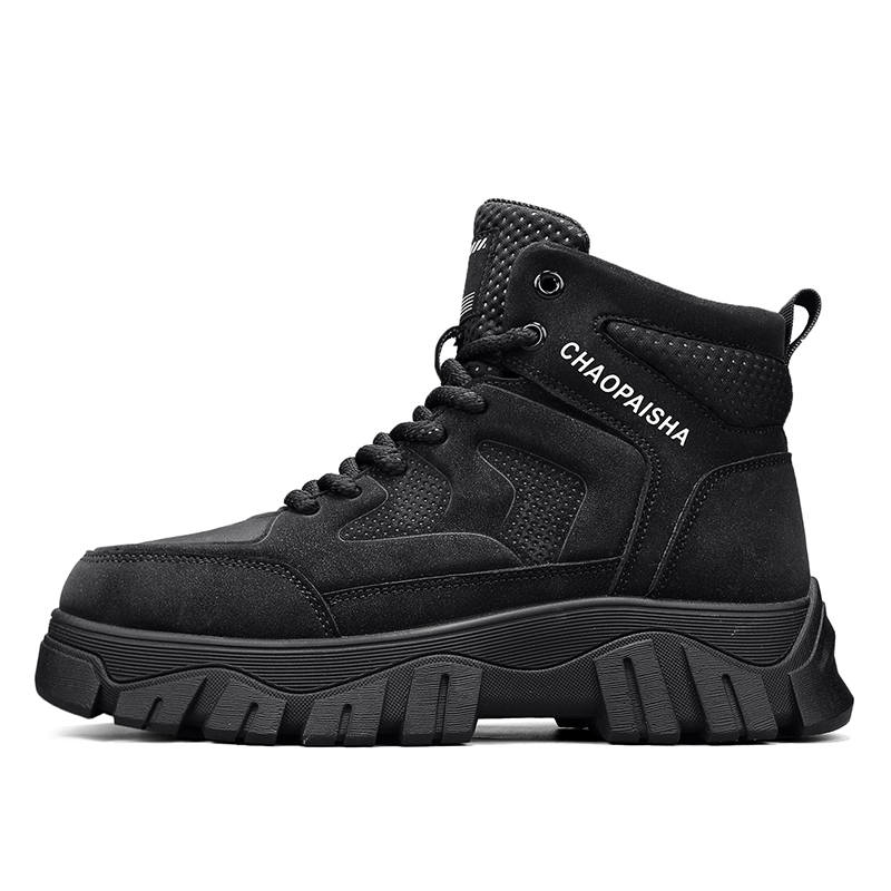 CHAOPAISHA Short Combat Boots Men's
