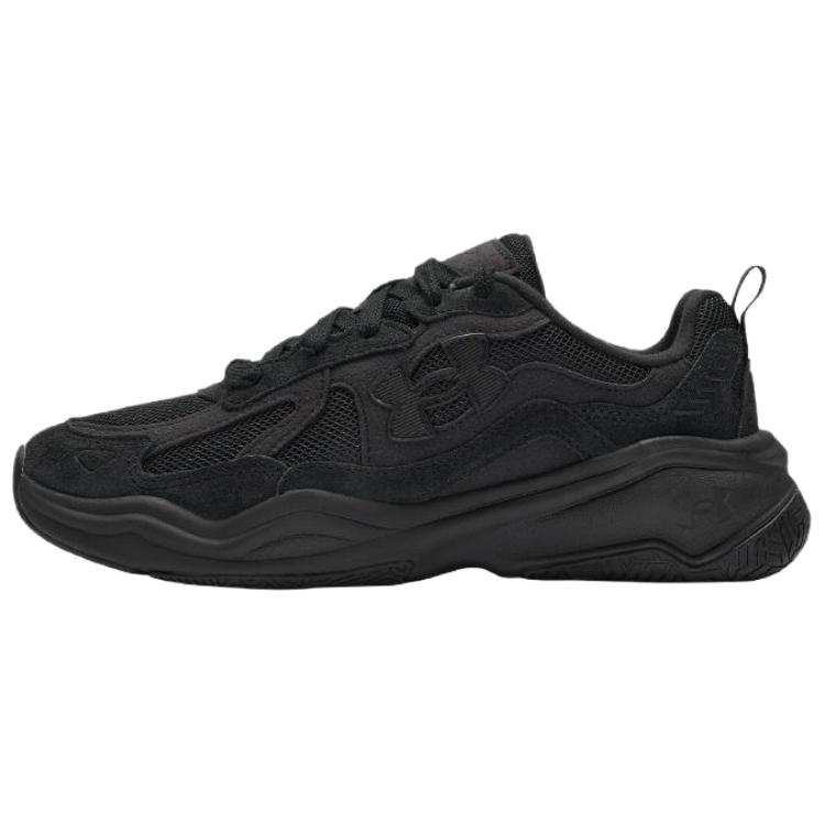 Under Armour Abrasion Resistant Low top Casual Shoes Unisex Black