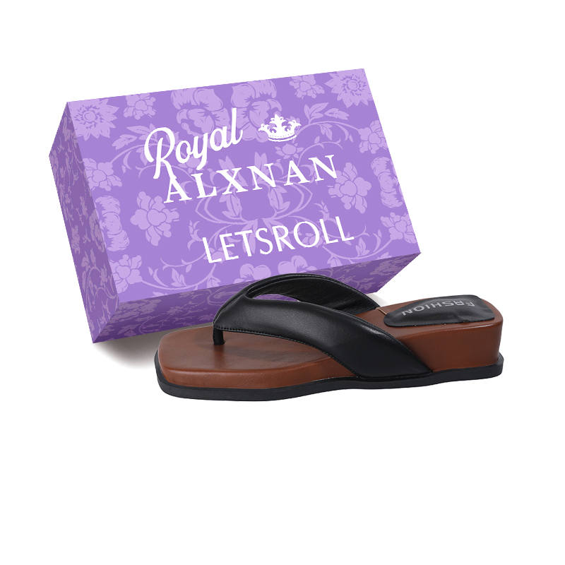 Alxnan Slip Resistant Slip Resistant Flip Flops Women's Box