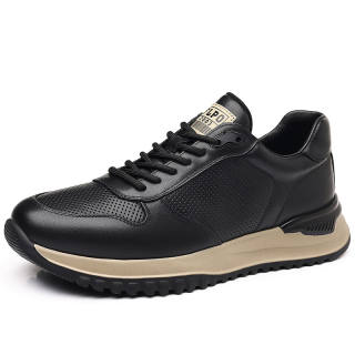 FULIBAOLUO Top Grain Cow Leather Slip Resistant Abrasion Resistant Slip Resistant Abrasion Resistant Low top