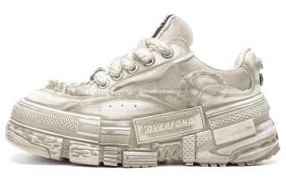 OVERFOND Cookie Collection Low top Casual Shoes Unisex Coconut Cream Wonder Color