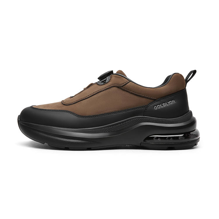 GOLDLION Cow Leather Casual Shoes Men's