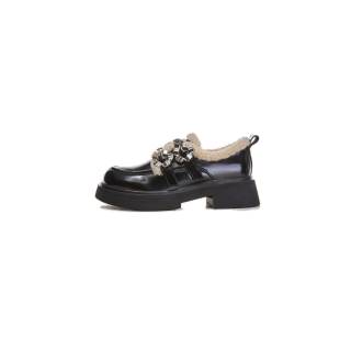YOUYUSHI Cow Split Leather Casual Shoes Women's