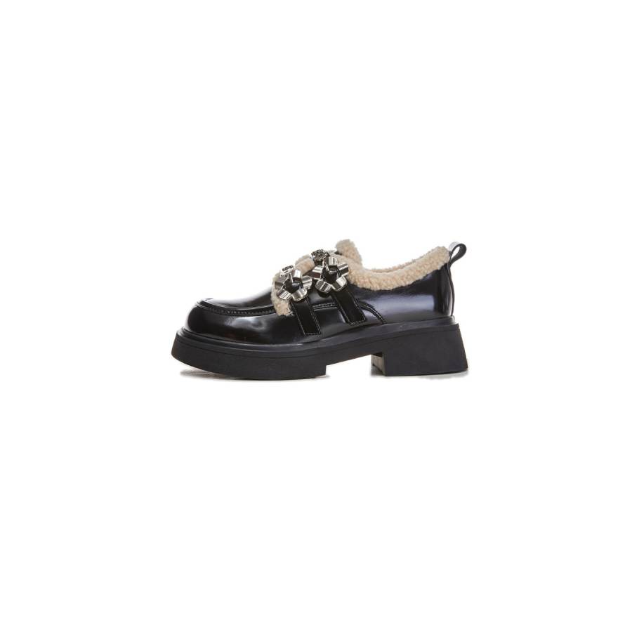 YOUYUSHI Cow Split Leather Casual Shoes Women's