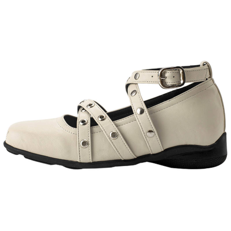 MIAOLV Pu Chunky Heel Mary Jane Shoes 3.5cm Women's
