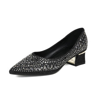 JIUXINGDAO High Heels Women's Silver