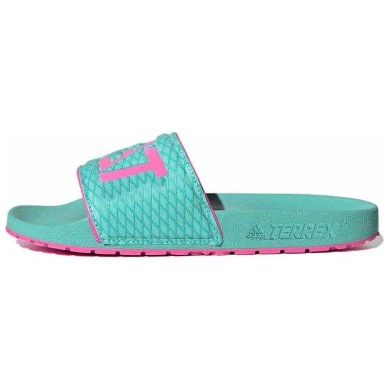 Adidas Adilette Women's Terrex Adidas 'Acid Mint Screaming Pink' Women's