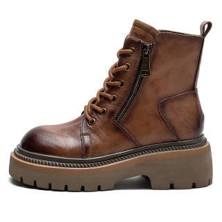 MATA Combat Boots Women's Green/Yellow/Brown