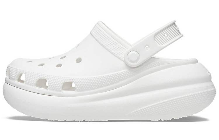 Crocs Crocs Crush Clog EVA Clog 5.2cm Unisex White