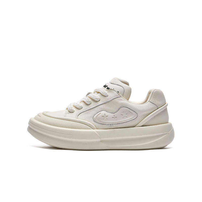 IG+GI Top Grain Cow Leather Minimalist Fashion Low top Casual Shoes Men's Beige