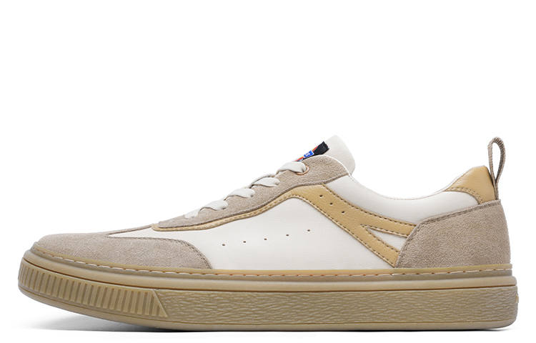 Dickies Dickies Microfiber Leather Low top Skateboard Shoes Men's Beige