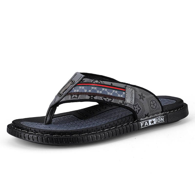 CAOZE Abrasion Resistant Slip Resistant Abrasion Resistant Slip Resistant Flip Flops Men's