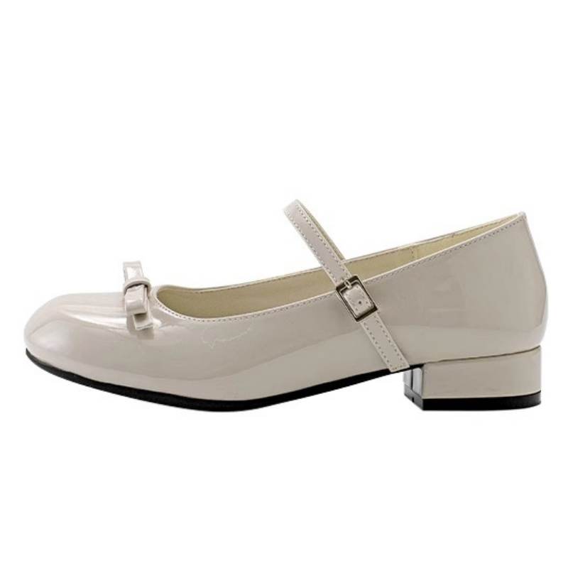 Aimilian Pu Chunky Heel Mary Jane Shoes Women's