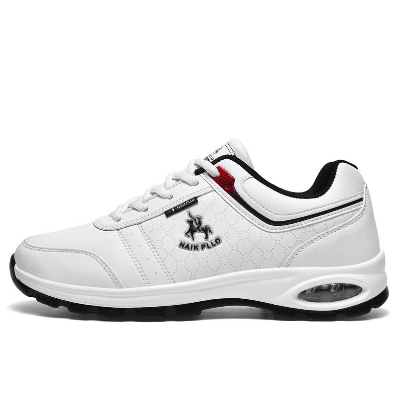 NAIKPLLO Casual Shoes Men's Low Top White/Black