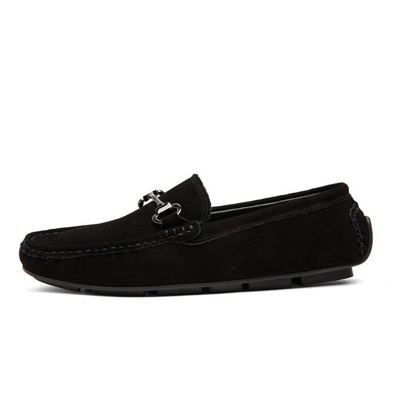 YIMINU Men's Casual Shoes Men's Low Top Black