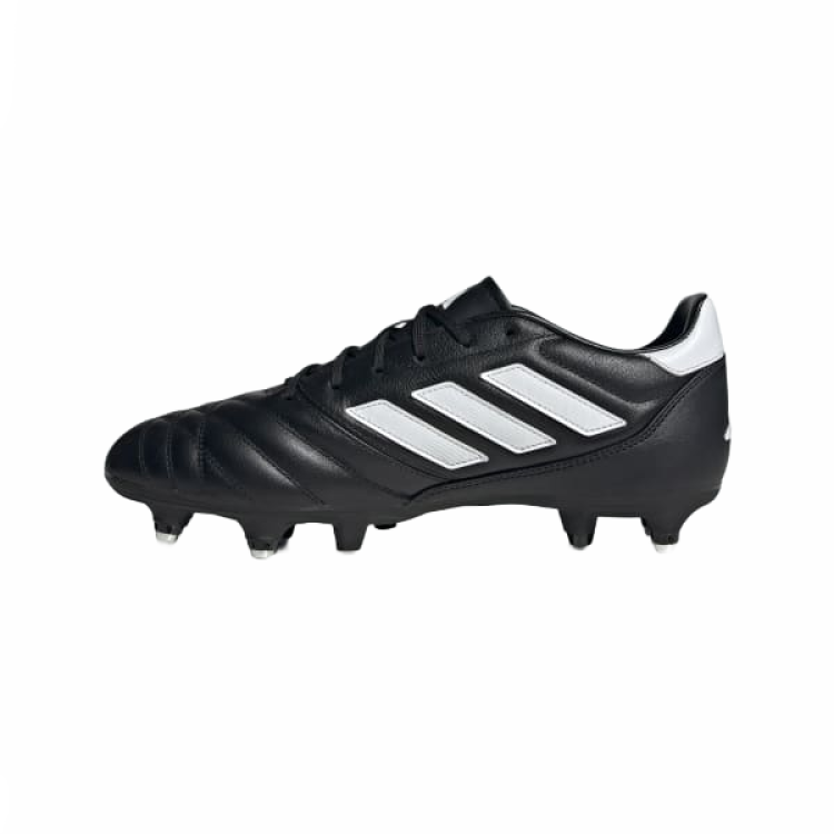 Adidas Adidas COPA GLORO SG Soft Ground Natural Grass Leather Slip Resistant Abrasion Resistant Rugby Shoes Unisex Black White