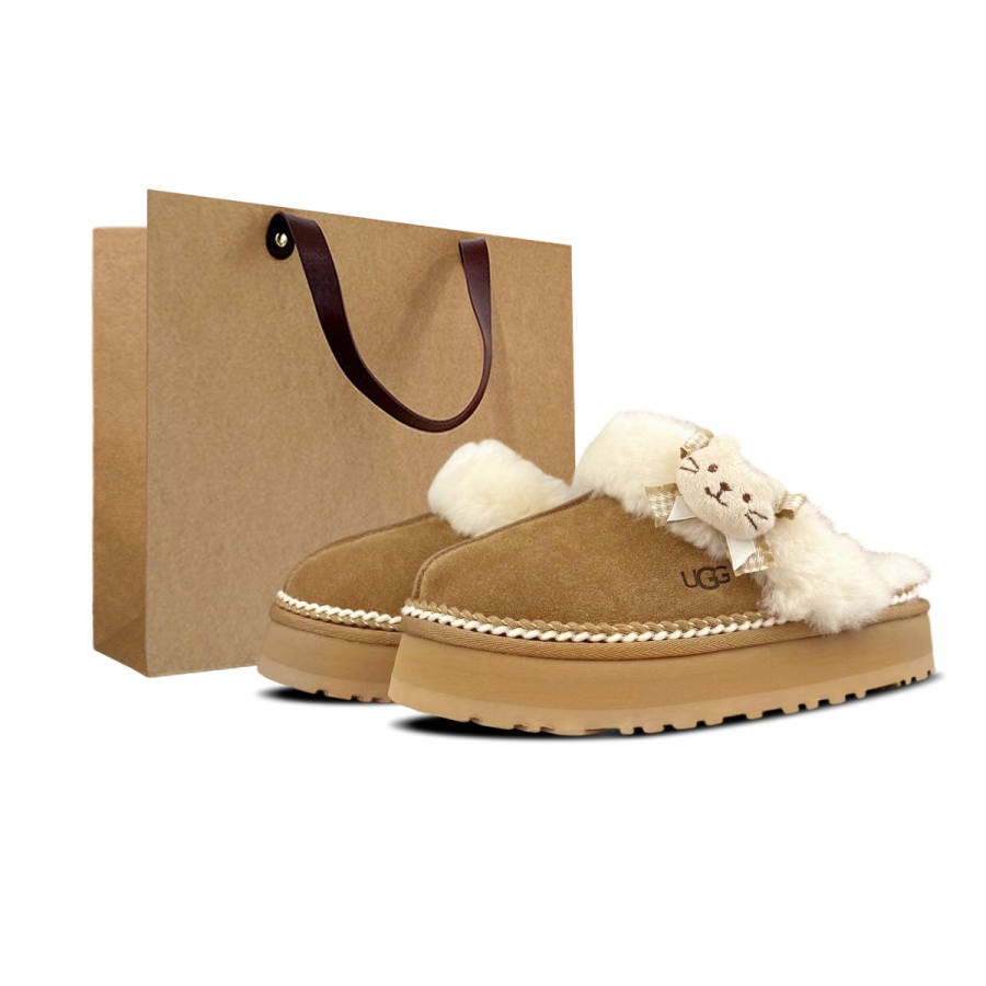 UGG UGG Slip Resistant Closed Toe Slippers Women's Chestnut