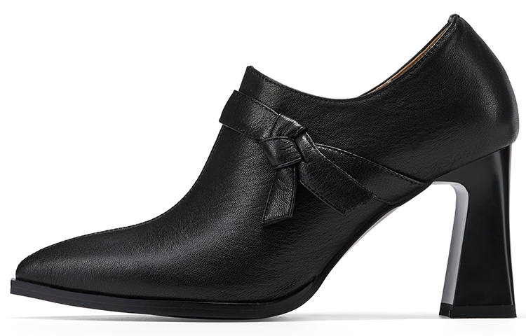 Rosa Bianca High Heels Women's Black/Apricot