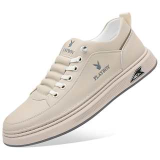 Playboy Cow Leather Low top Skateboard Shoes Men's