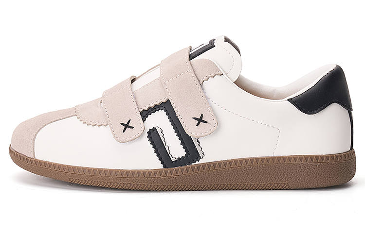 Joy&Mario Cow Leather Lightweight Abrasion Resistant Low top Skateboard Shoes Women's