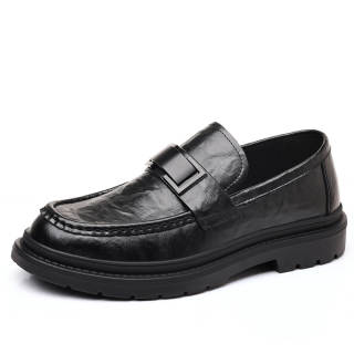 CKVUSAMG Men's Casual Shoes Men's Low Top Black/Brown