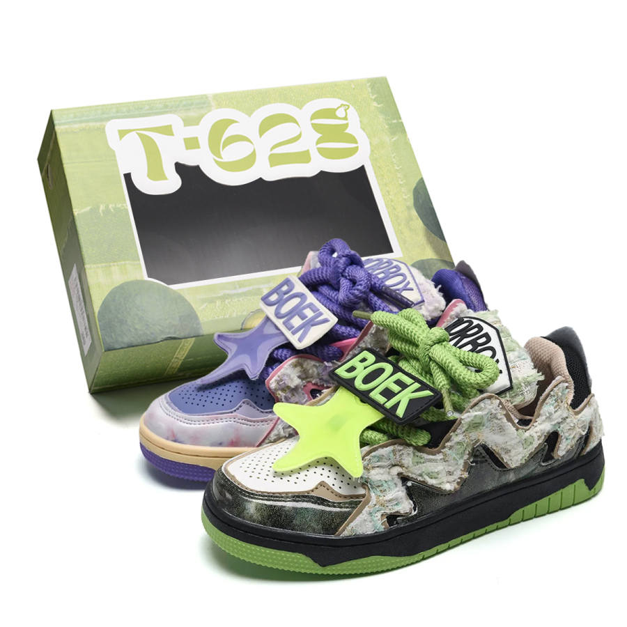 T628 Chanel Inspired, Puffy Shoes Slip Resistant, Abrasion Resistant, Breathable, Height Increasing