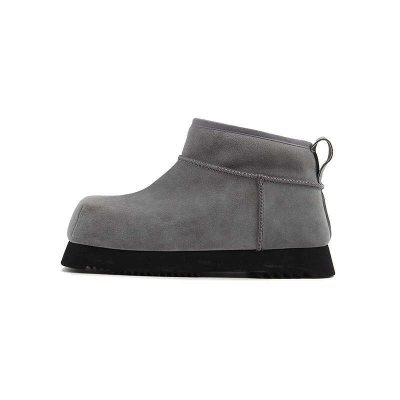 CALVIN LUO Snow Boots Women's Gray/Brown/Black
