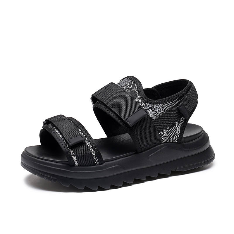 Devanro Devanro Beach Sandals Men's Black