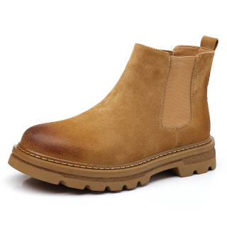MINGYITU Short Chelsea Boots Men's