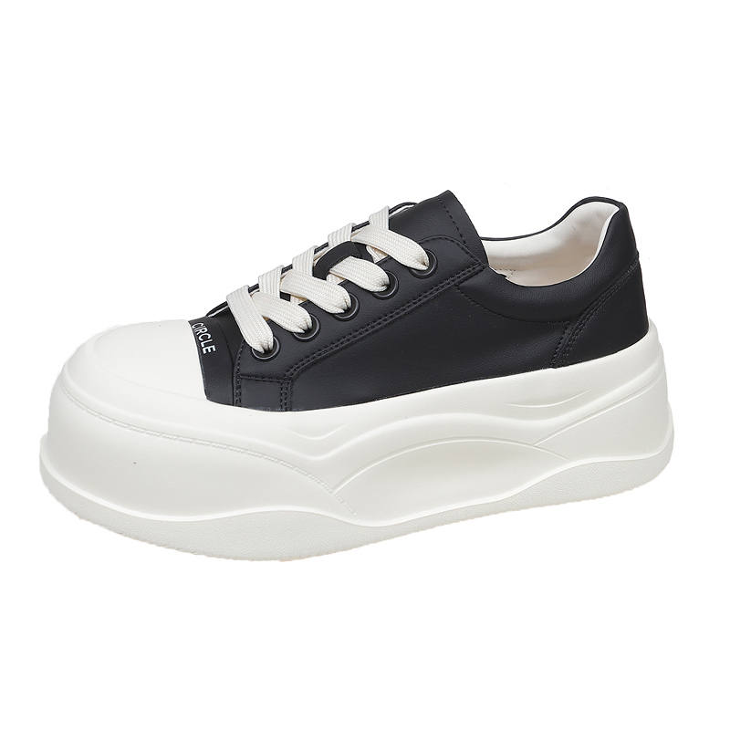 SHUAIPAOYANG Microfiber Leather Slip Resistant Low top Casual Shoes Women's