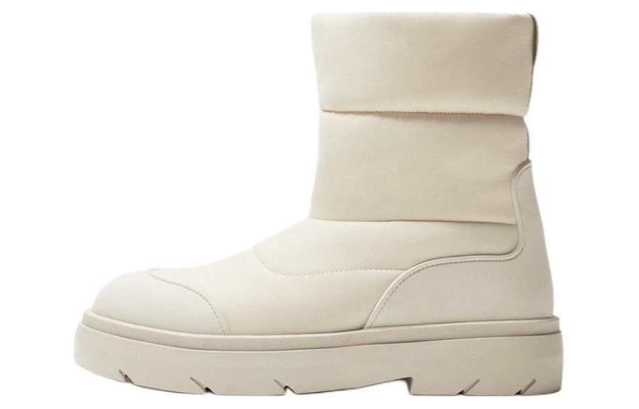 ZARA ZARA Short Snow Boots Men's Beige