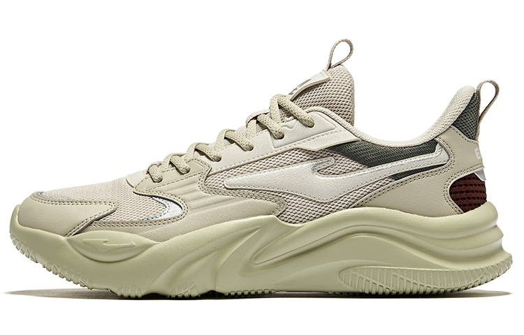 Erke Jie Ao 2.0 Slip Resistant Abrasion Resistant Low top Casual Shoes Men's Pumice Gray Warm Mist Gray